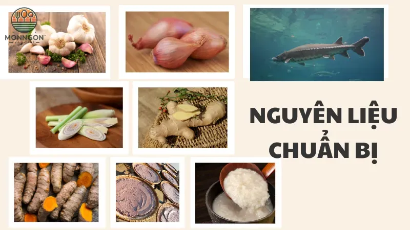 Nguyên liệu cần chuẩn bị