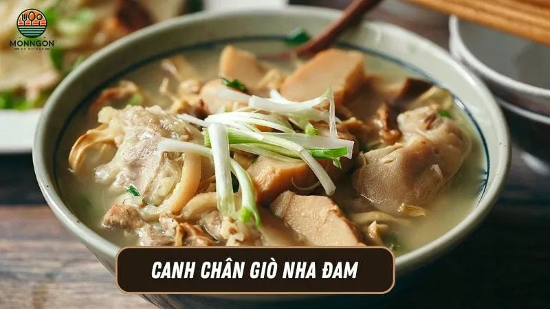 canh chân giò nha đam