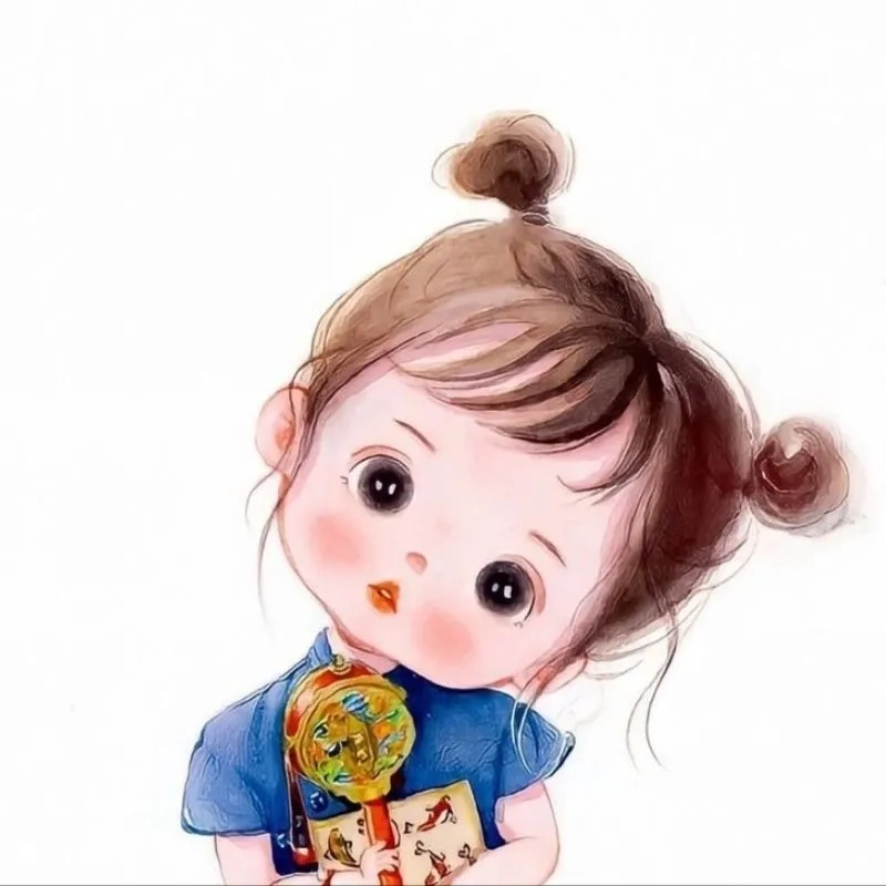 Ngọt ngào với ảnh chibi nữ dễ thương đáng yêu