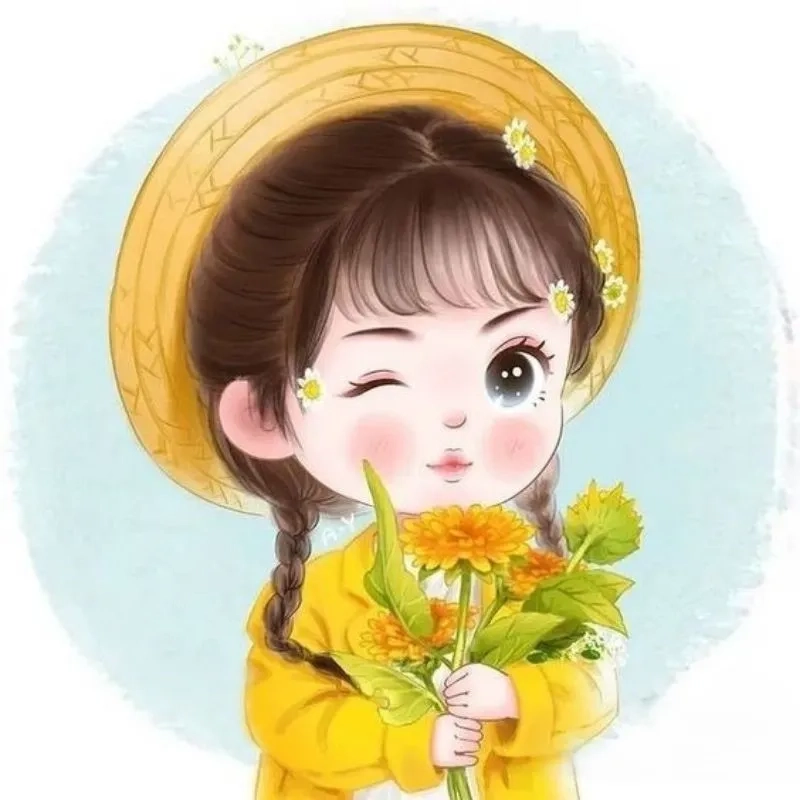 Dễ thương với hình ảnh chibi nữ cute đáng yêu