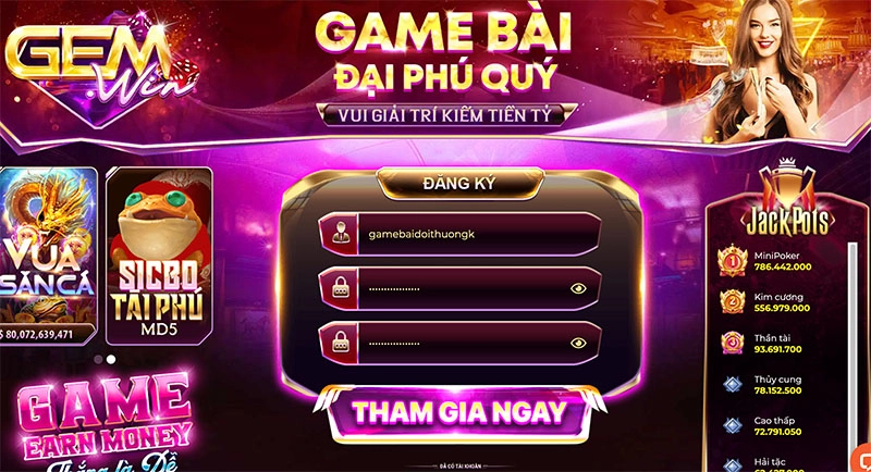 Quy trình nạp tiền tài xỉu tại Gemwin chi tiết và dễ dàng
