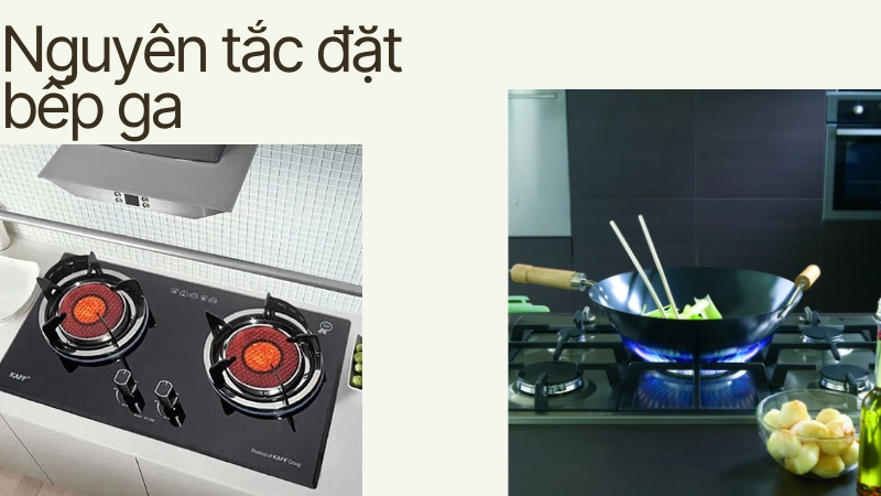 Nguyên tắc đặt bếp ga tránh gió và tiết kiệm nhiên liệu