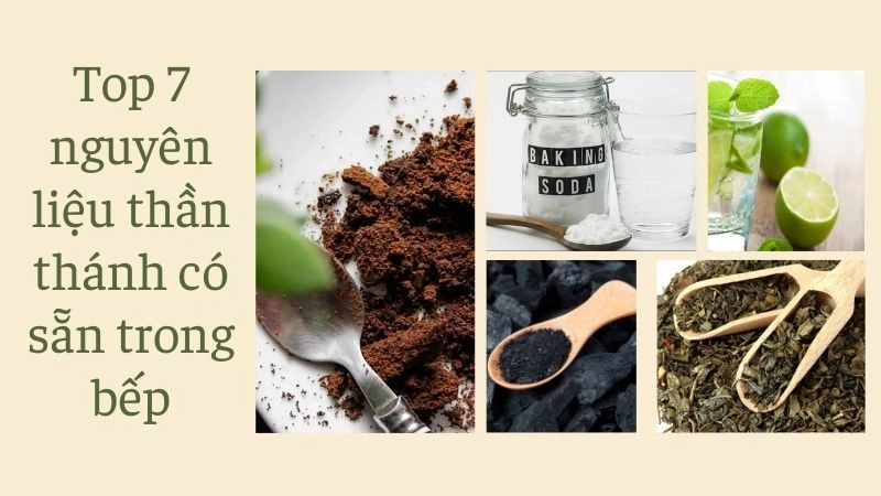 Top 7 nguyên liệu thần thánh có sẵn trong bếp