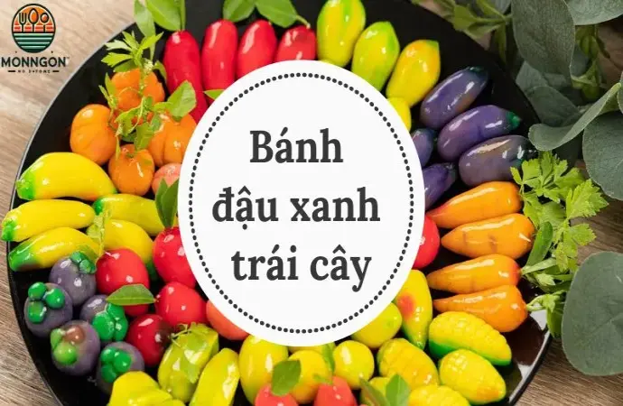 Cách làm bánh đậu xanh trái cây đơn giản mà ngon miệng