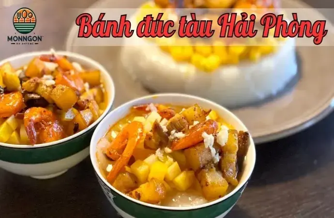 Review bánh đúc tàu Hải Phòng - Đặc sản đường phố nổi tiếng