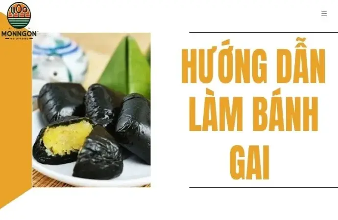 Hướng dẫn làm bánh gai truyền thống thơm ngon dễ làm tại nhà