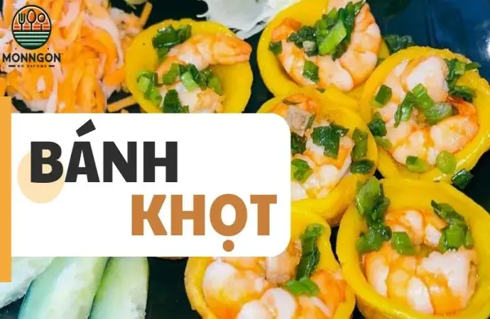 Bí quyết làm bánh khọt giòn rụm, thơm ngon