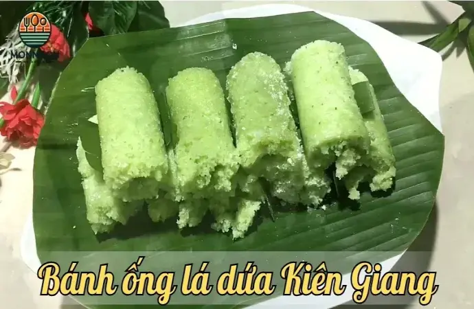 Bánh ống lá dứa - Món ngọt đặc trưng của ẩm thực Việt Nam