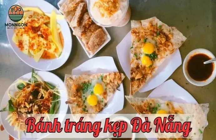 Khám phá hương vị thơm ngon độc đáo của bánh tráng kẹp Đà Nẵng