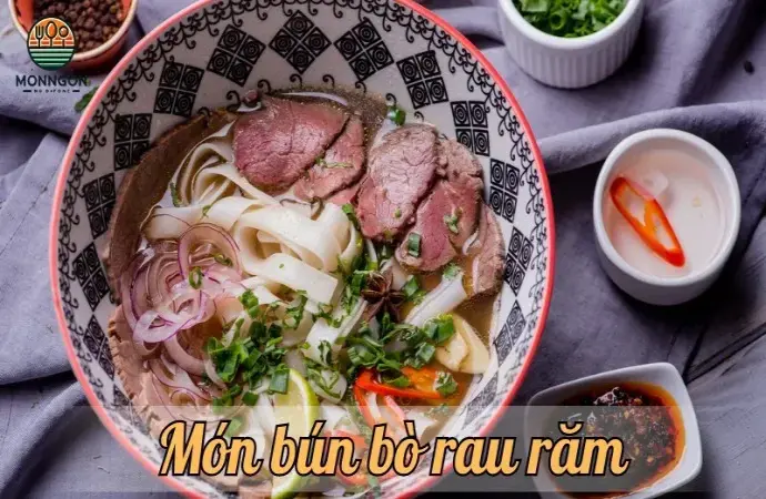 Bún bò rau răm - Cách nấu đơn giản và ngon miệng tại nhà