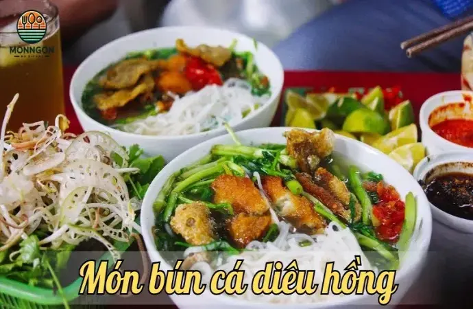 Hướng dẫn nấu bún cá diêu hồng thơm ngon đúng điệu