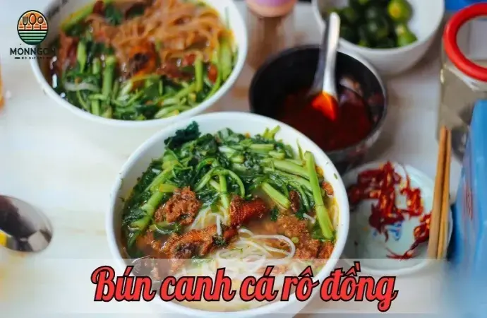 Khám phá món bún canh cá rô đồng thơm ngon đậm vị miền quê