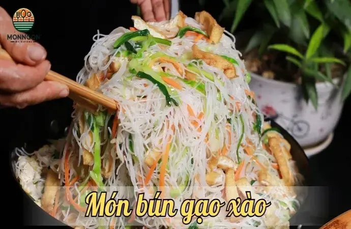 Công thức đơn giản nấu món bún gạo xào thơm ngon ngay tại nhà