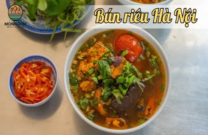 Khám phá bún riêu cua – Món ngon đặc trưng ẩm thực Việt Nam