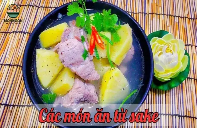 Bí quyết làm các món ăn từ sake thơm ngon, đậm đà hương vị