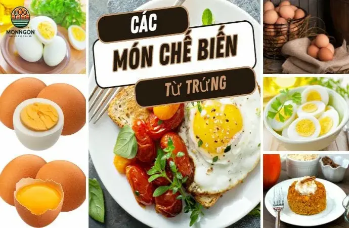 Sáng tạo với trứng: các món ăn tuyệt hảo từ trứng cho bữa ăn