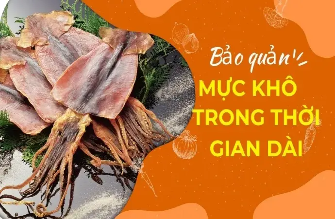 Hướng dẫn cách bảo quản mực khô đúng cách trong thời gian dài