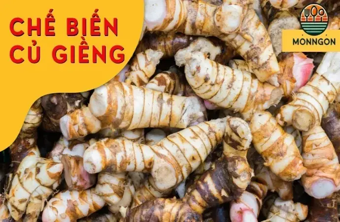 Cách chế biến củ riềng - Mẹo nấu ăn ngon từ riềng