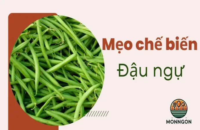 Mẹo chế biến đậu ngự giữ trọn vị ngọt và dinh dưỡng