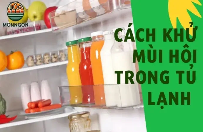 Top 5 cách khử mùi hôi trong tủ lạnh dễ làm tại nhà