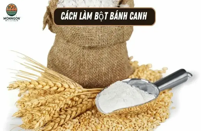 Hướng dẫn chi tiết cách làm bột bánh canh ngon chuẩn vị