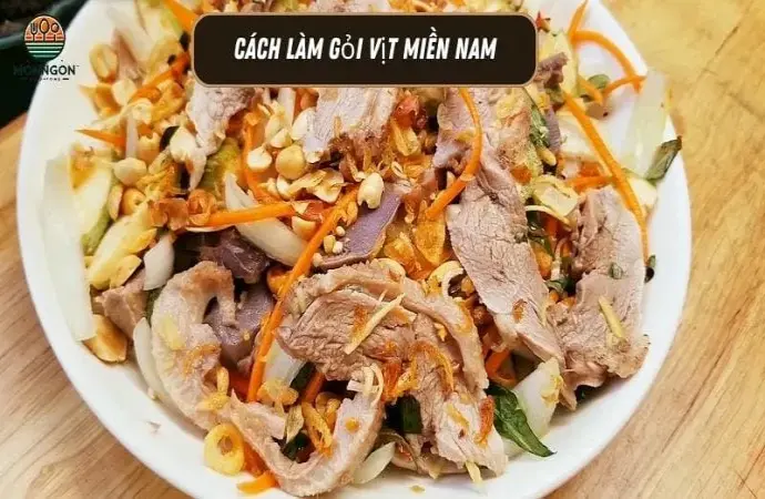 Hướng dẫn chi tiết cách làm gỏi vịt miền Nam tại nhà