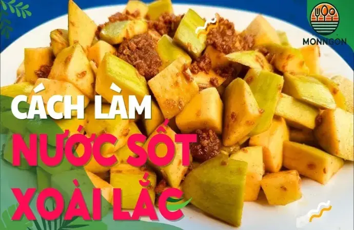 Cách làm nước sốt xoài lắc thơm ngon chuẩn vị tại nhà