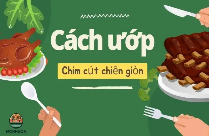 Cách ướp chim cút chiên giòn rụm chuẩn nhà hàng