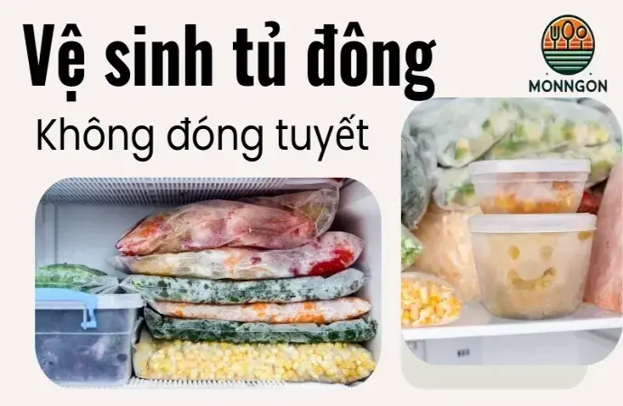 Hướng dẫn vệ sinh tủ đông không đóng tuyết đúng cách, hiệu quả