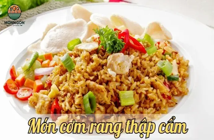 Hướng dẫn làm món cơm rang thập cẩm đơn giản, thơm ngon