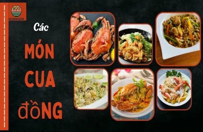 Cua đồng: Những món ăn ngon từ cua đồng được yêu thích nhất