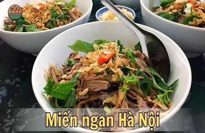 Thưởng thức miến ngan - Món ăn được yêu thích nhất thủ đô Hà Nội