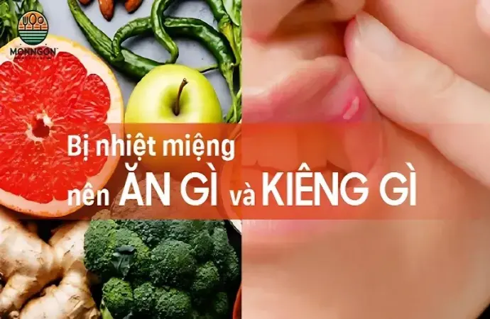 Bị nhiệt miệng ăn gì? Những món ăn tốt nhất để xoa dịu cơn đau