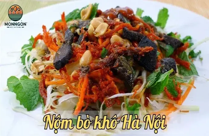 Khám phá nộm bò khô Hà Nội - Món ăn đậm đà hương vị Phố Cổ