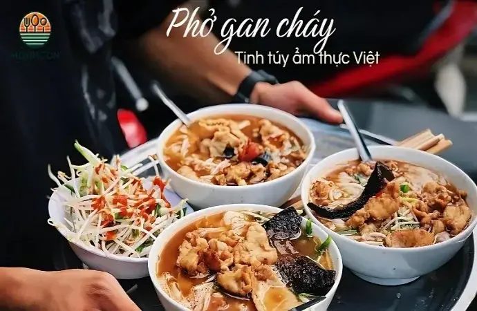 Phở gan cháy Bắc Ninh - Món ngon khó cưỡng dành cho tín đồ ẩm thực