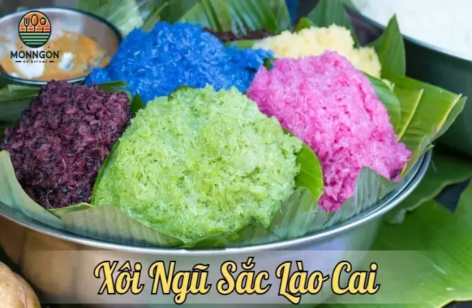 Khám phá xôi ngũ sắc Lào Cai - Món đặc sản bạn không nên bỏ qua