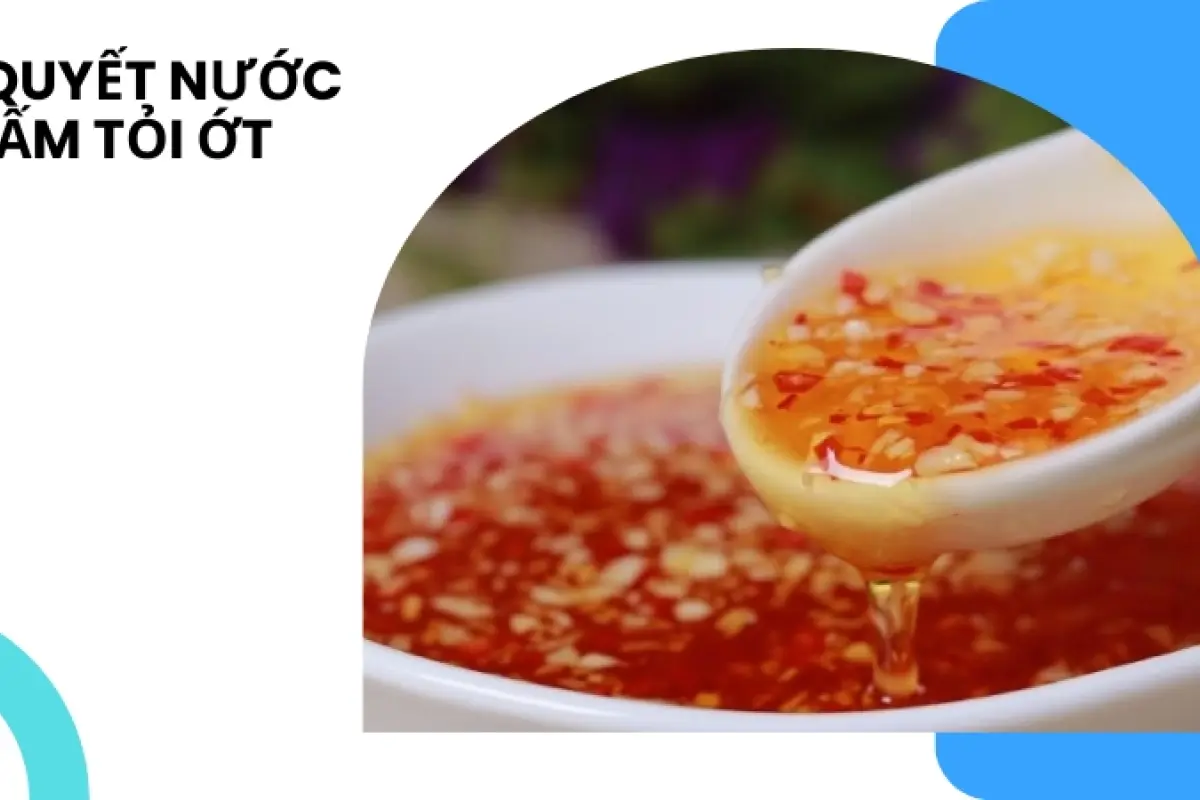 Cách làm nước chấm tỏi ớt- Tỏi nổi 100%, ngon đậm đà khó cưỡng