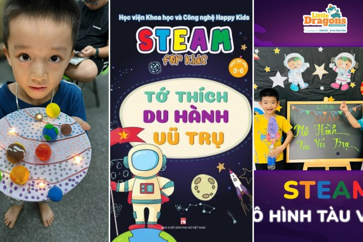 STEAM và trẻ em khám phá vũ trụ thông qua những dự án sáng tạo 2026