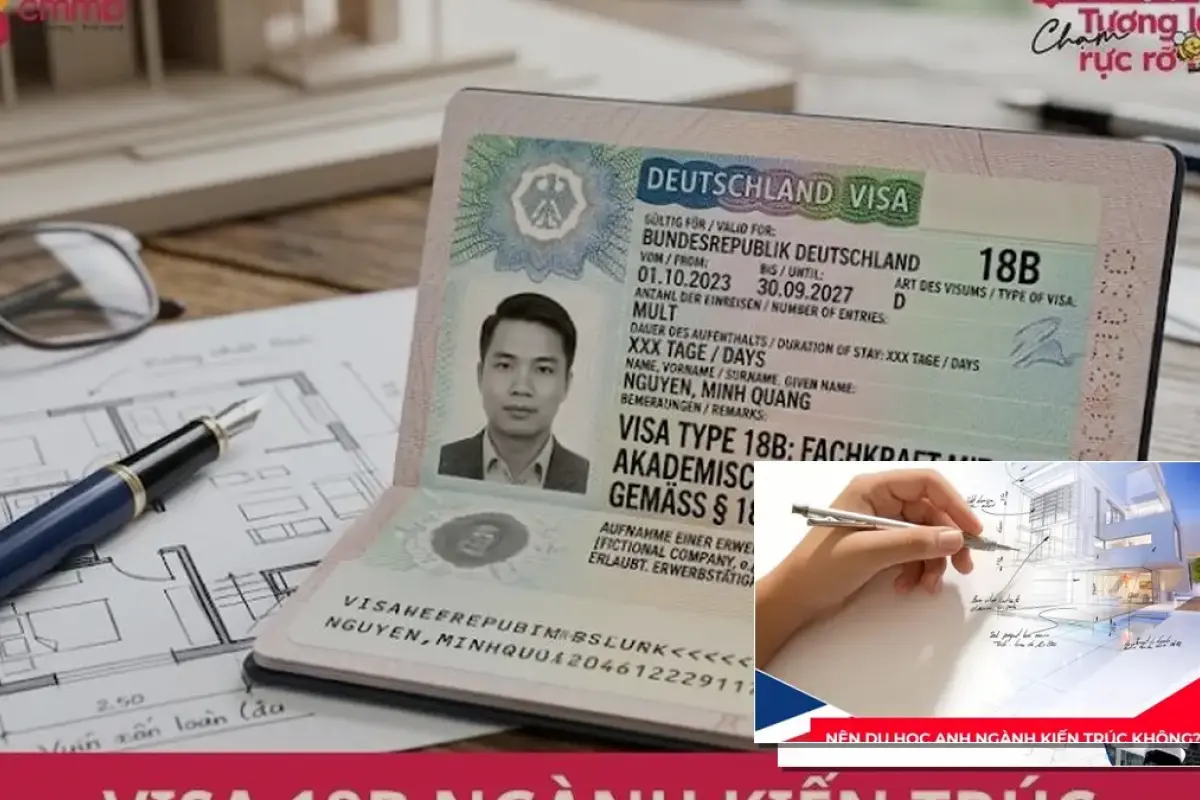 Thủ tục xin visa du học anh ngành kiến trúc sư năm 2026