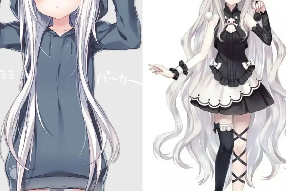Ảnh anime girl tóc bạch kim lạnh lùng và khí chất nhất 2026