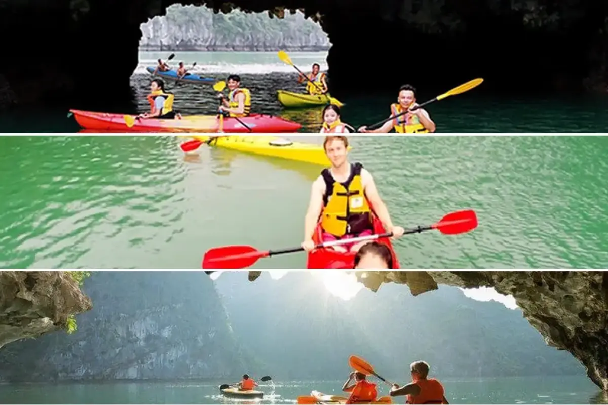 Trải nghiệm chèo thuyền kayak vịnh Hạ Long năm 2026