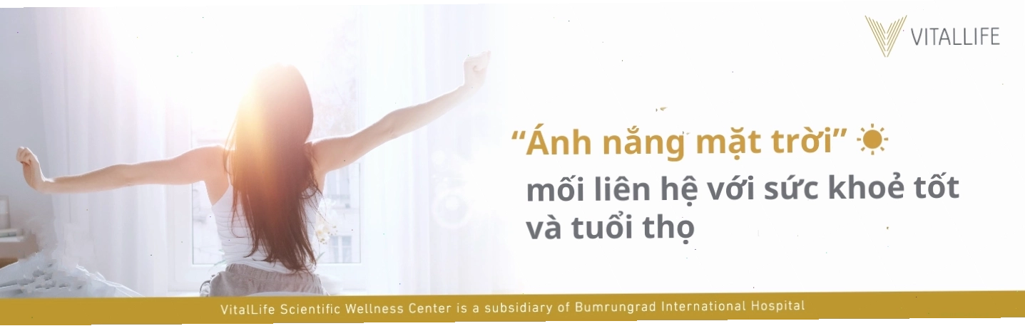 Ánh nắng mặt trời và mối liên hệ mật thiết với sức khỏe trường thọ