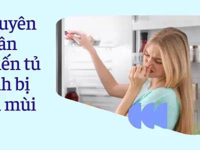 Mẹo khử mùi tủ lạnh hiệu quả ngay lập tức trong 5 phút