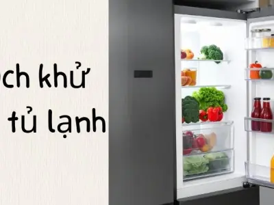 Cách khử mùi tủ lạnh bằng nguyên liệu có sẵn tại nhà