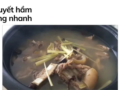 Mẹo hầm xương nhanh nhừ nước trong veo thơm ngon đúng điệu