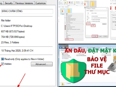 Những thủ thuật ẩn file bảo mật trên máy tính chuyên nghiệp nhất năm 2026